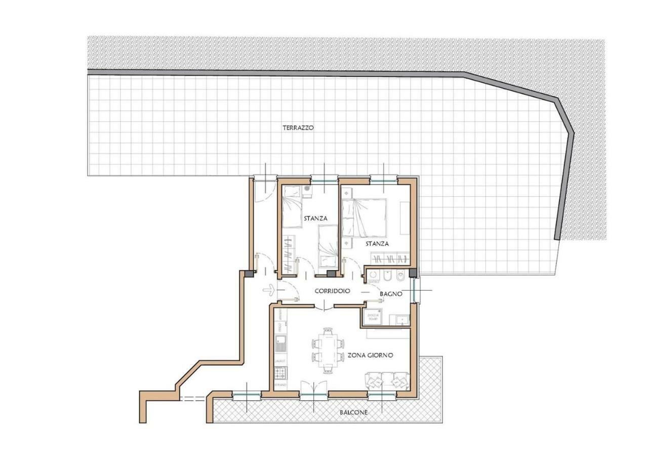 Chalet La Perla Молвена Екстериор снимка
